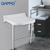 GAPPO Wall Mounted Shower Seats Chairs Bench Shower Folding Seat Child Bath Chair Shower Seat for Bathing Saving Space