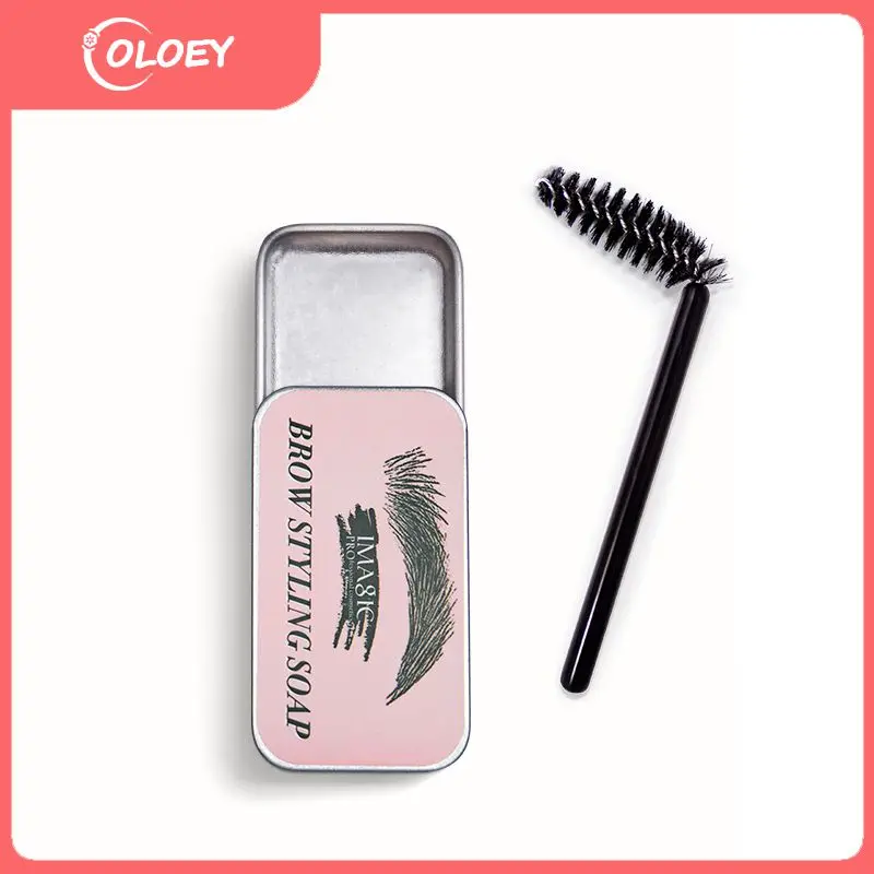 

1PC Eyebrow Styling Makeup Soap Wax Fluffy Feathery Eyebrows Pomade Gel Eyebrow Enhancers Brow Sculpt Lift Wild Brows Wax Soap