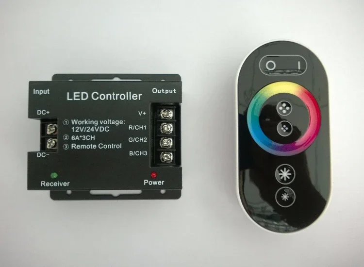 Светодиодный сенсорный контроллер RF беспроводной диммер двухцветная