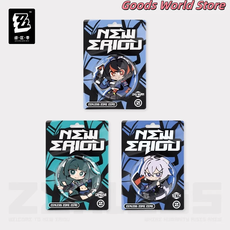 Фото Оригинальный значок ZZZ Zenless Zone Zero ZhuYuan Qingyi Seth Jane Soldier 11, значок триггера Belle Wise, значок Mihoyo ZZZ, подарок на день рождения №1