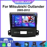 2 din 9 android 11 car stereo radio multimedia player for mitsubishi outlander xl 2 2005 2012 for citroen c crosser 2007 2013