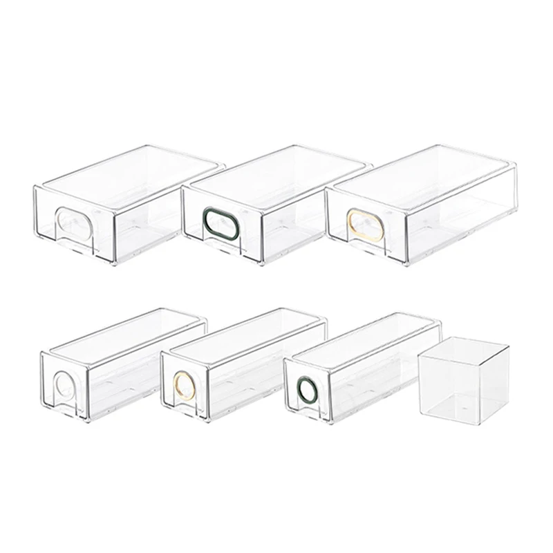 

Refrigerator Organizer Bins, Pantry Organization Drawers Cabinet Organizers & Storage For Freezers, Countertops