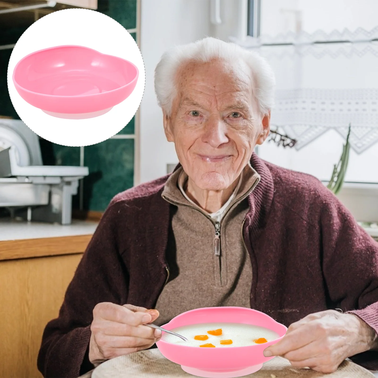 

Флуоресцентные тарелки для кормления взрослых, флуоресцентная детская еда для малышей, детский суп для инвалидов, блюдо для обеда