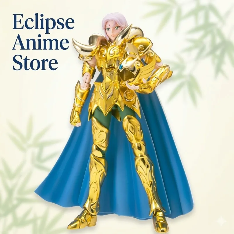 Фото Доставка за 8 часов: Коллекционная фигурка Saint Seiya MC Aries Mu Myth Cloth EX из литого металла, игрушка-подарок №5