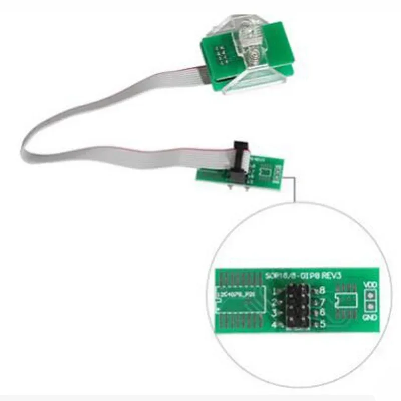 Адаптер EEPROM 8-контактный зажим для линии Soic 8 тестовый sop8 розетки Eeprom поддерживает