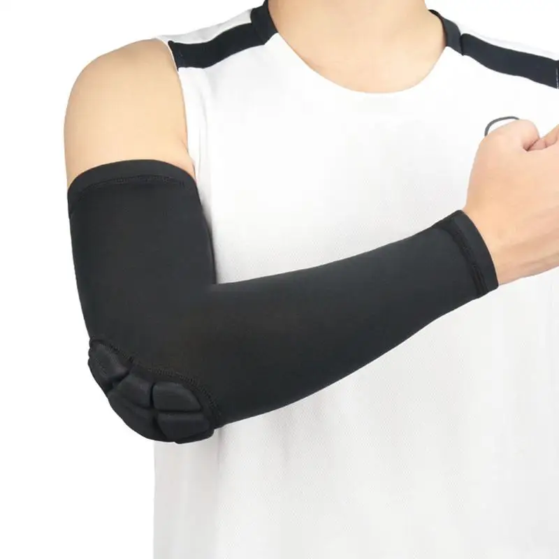 

Breathable Elbow Sleeve Basketball Arm Sleeve Elbow Forearm Crashproof Protective Pads For Football Basketball Volleyball Soccer