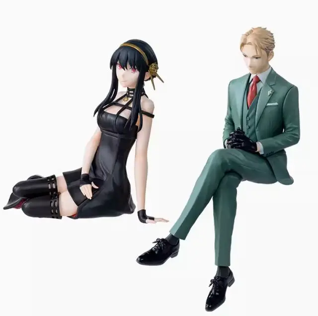 

SPY FAMILY Twilight Loid Forger Yor Forger Noodle Stopper PVC figure model toy