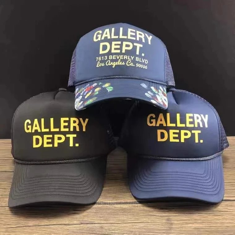 

GALLERY baseball cap street graffiti mesh trucker hat casual letter cap men and women the same sun hat