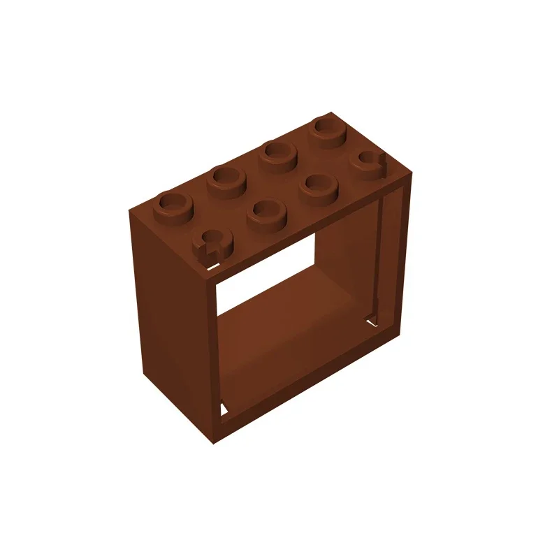 Строительные блоки технические детали оконная рама 2x4x3 10 шт. MOC совместимые с