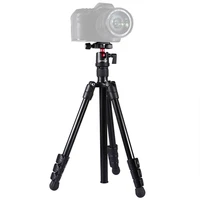 puluz portable tripod stand camera tripod with gimbal 42 130cm height adjustment 42 130cm photography tripod accessories