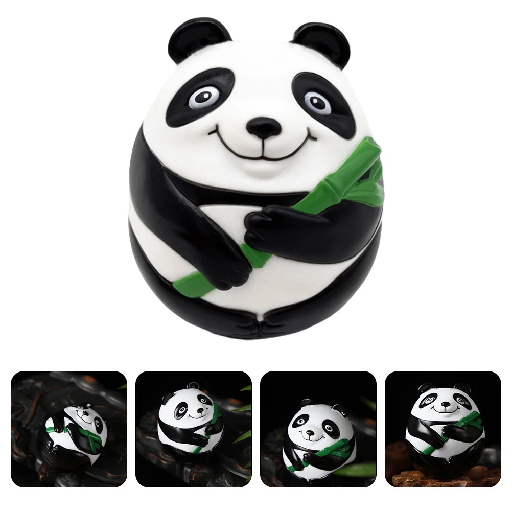 

Desktop Panda Decor Panda Tumbler Office Desktop Panda Home Panda Decoration