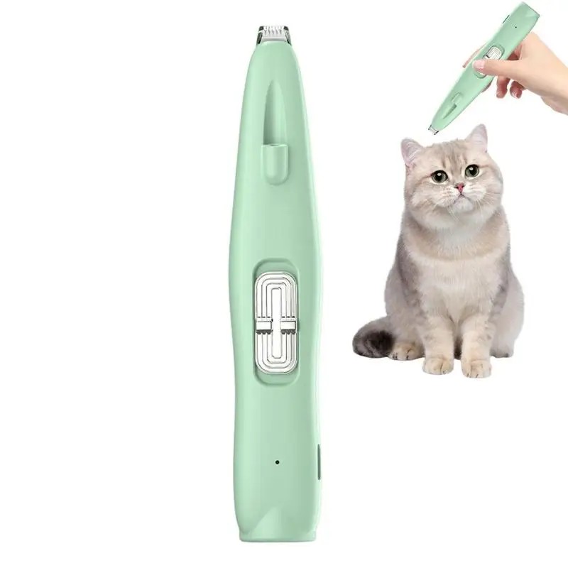 

Dog Clippers Cordless Pet Trimmer LED Light Clipper Pet Paw Fur Cutter Machine Cat Puppy Quiet Grooming Paws Eyes Ears Face