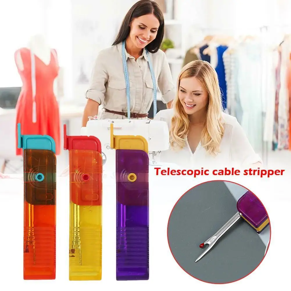 

Collapsible Stitch Remover Stainless Steel Thread Cutter Sewing Seam Needlework Cross DIY Ripper Embroidery Remover Tools O2O8