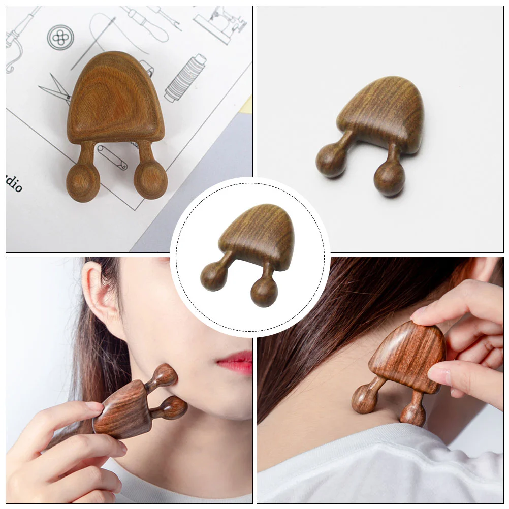 Массажная расческа инструменты для ухода за кожей деревянный ремесленный