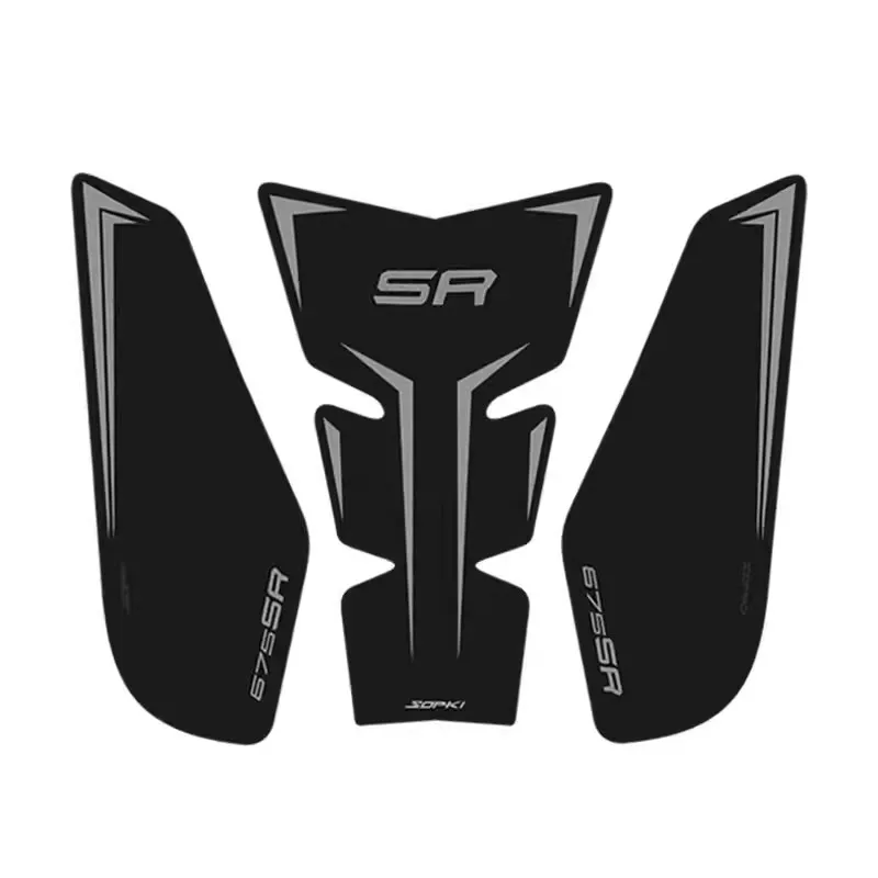 

Подходит для CFMOTO 675SR-R 675 SR 2024-2025, матовые аксессуары для мотоциклов, наклейка, комплект наклеек, защита топливного бака, противоскользящая