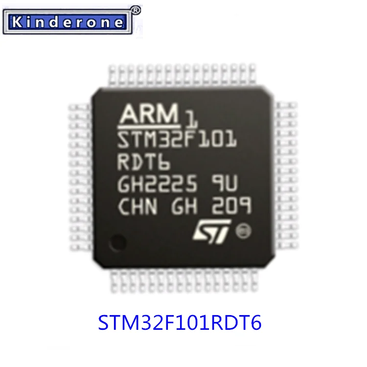

1-100PCS STM32F101 RDT6 STM32F101RDT6 STM 32F101RDT6 STM32 F101RDT6 STM32F 101RDT6 ST E3 ARM QFP-64 NEW IC