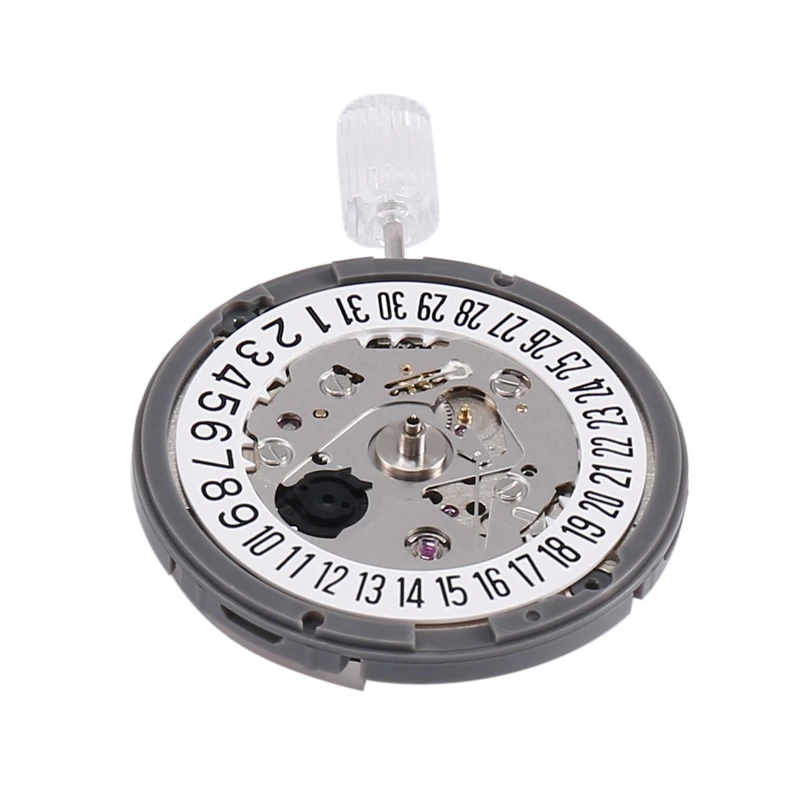 New For SEI KO (SII) TMI NH35 NH35A Mechanical Automatic Movement Mechanical Mechanical With Stem Date At 6 White Disc