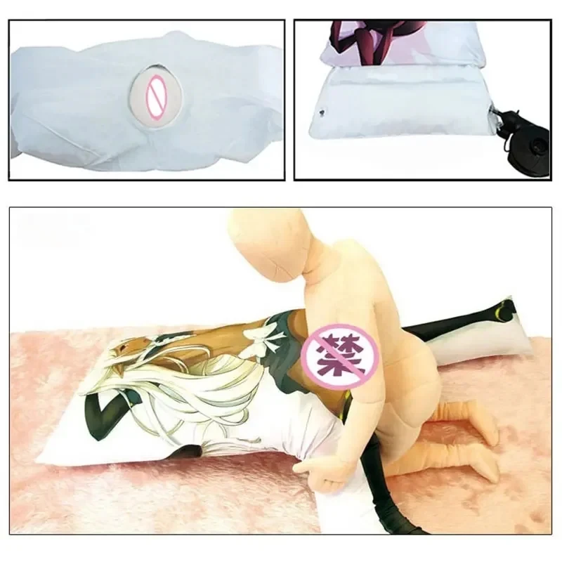 Надувная подушка для тела в стиле аниме Genshin Impact Keqing Dakimakura Air с сексуальным