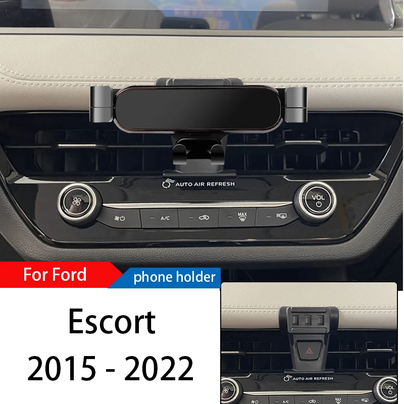 

Car Phone Holder Mount Stand For Ford Escort 2015-2022 Adjustable GPS Navigation Mobile Phone Bracket Car Lnterior Accessories