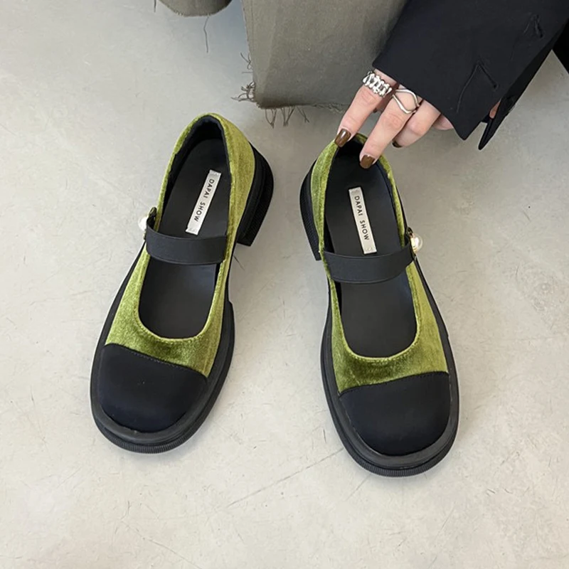 

Женские босоножки на плоской подошве Mary Janes, новинка весны 2023, брендовая Классическая обувь в стиле ретро, Лолита, повседневная спортивная п...