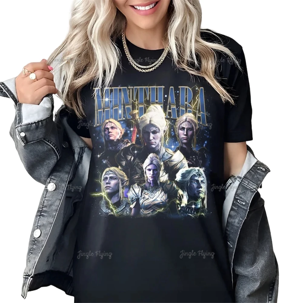 Винтажная Футболка Minthara balтвердые ворота 3 подарок для женщин и мужчин футболка