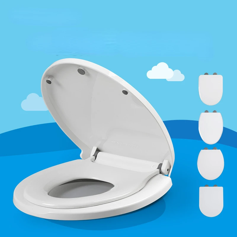 Child Potty Training Cover Anti-fall Toilet Cover Slow-closi
