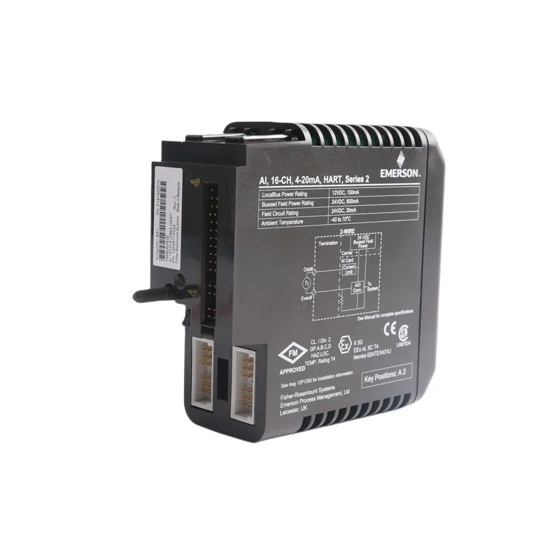DeltaV 16-Channel 4-20mA Series 2 Card вход и выход (IO) от EMERSON KJ3223X1-BA1 12P2871X022
