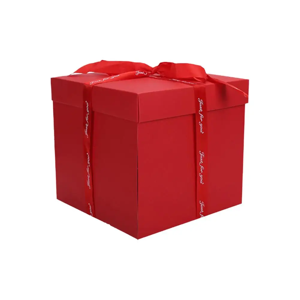 Креативная 5-слойная подарочная коробка с взрывом, альбом ручной работы «сделай сам», подарок, многослойный четырехсторонний подарок на день, креативная коробка, день рождения, свадьба