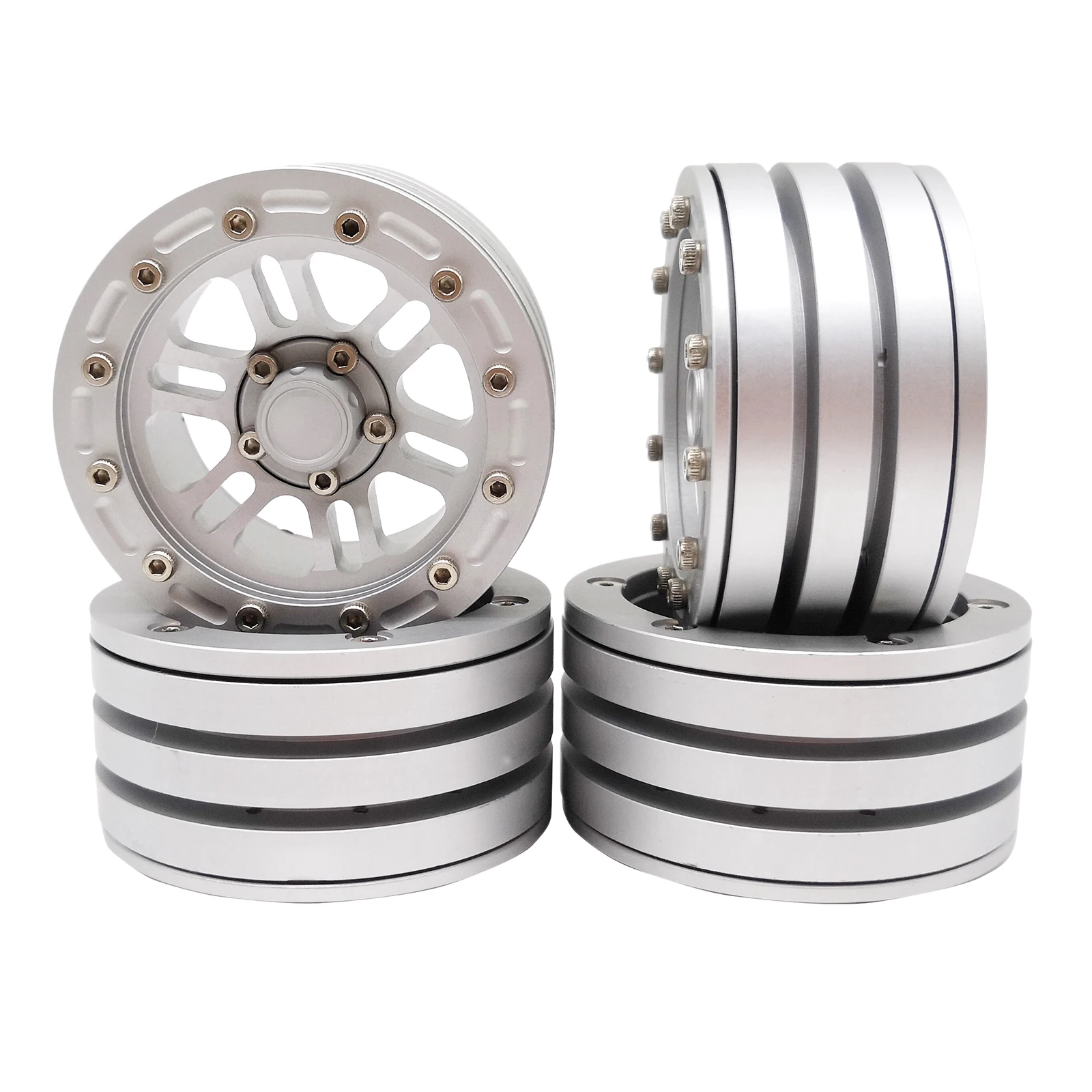 

Metal 1.9 Inch Wheel Hub Rim for SCX10 RC Crawler Climbing Car Vehicle Parts