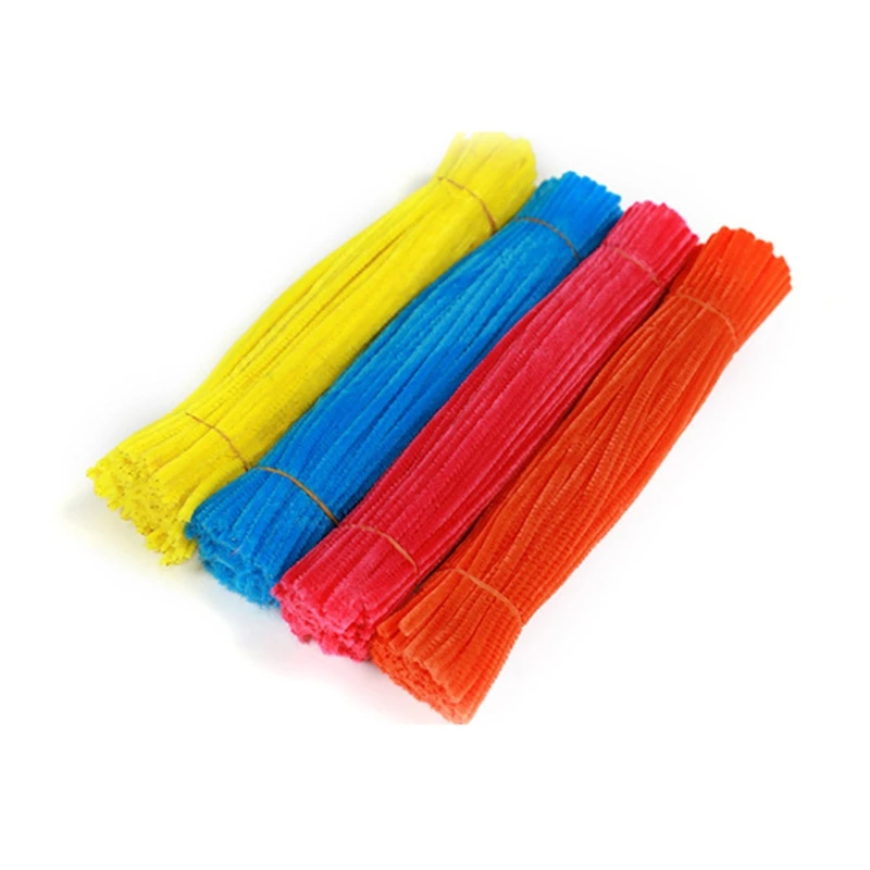 

GXMB 100 Pcs Pipe Cleaners Pom Poms Craft Wiggle Finger Training Self Adhesive Assorted Colors Assorted Sizes for Art Craft