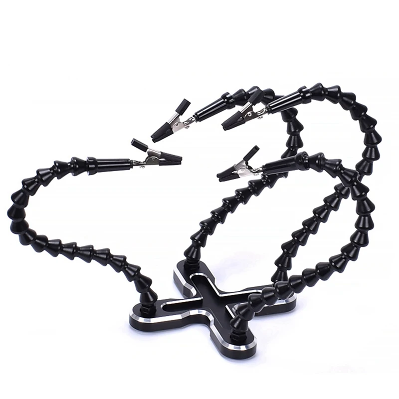 

2 шт., гибкие держатели для паяльника, с 8 гибкими ручками