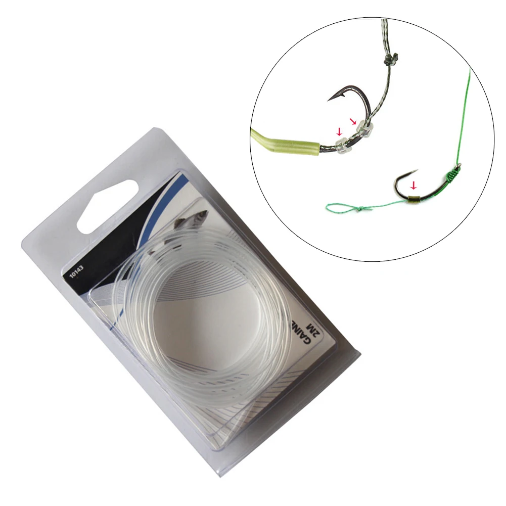 

2m PVC Carp Fishing Wall Tubing For Fish Hook Cover Chod Rig Tube Fishing Tackle Flexible Tubing Avoid Hurt Fishing Protector