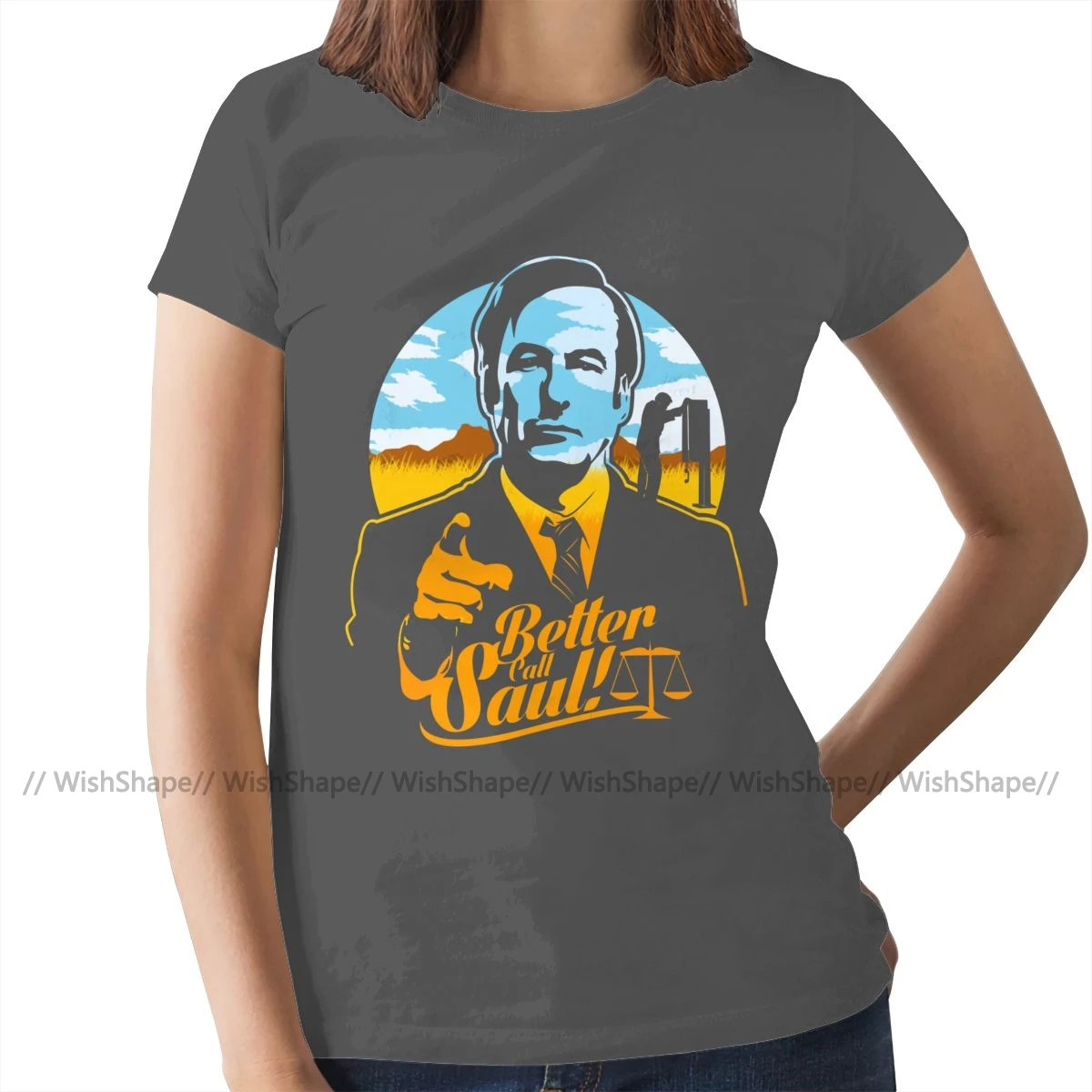 Футболка Во все тяжкие футболка Лучше звоните Солу женская с графикой XXL белая