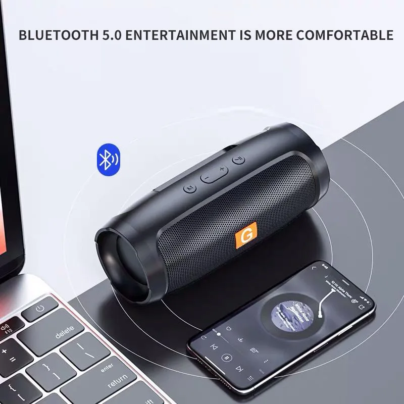 Bluetooth динамик для улицы портативный мини сабвуфер планшетофон радио карта HIFI