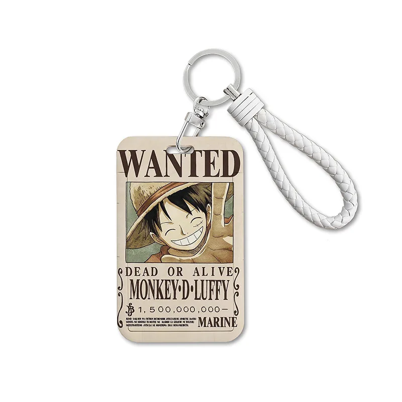 

Детский мультяшный держатель для карт с аниме Луффи, защитный чехол для карт с автобусом, защитный чехол для карт, шнурок, брелок, подарок дл...