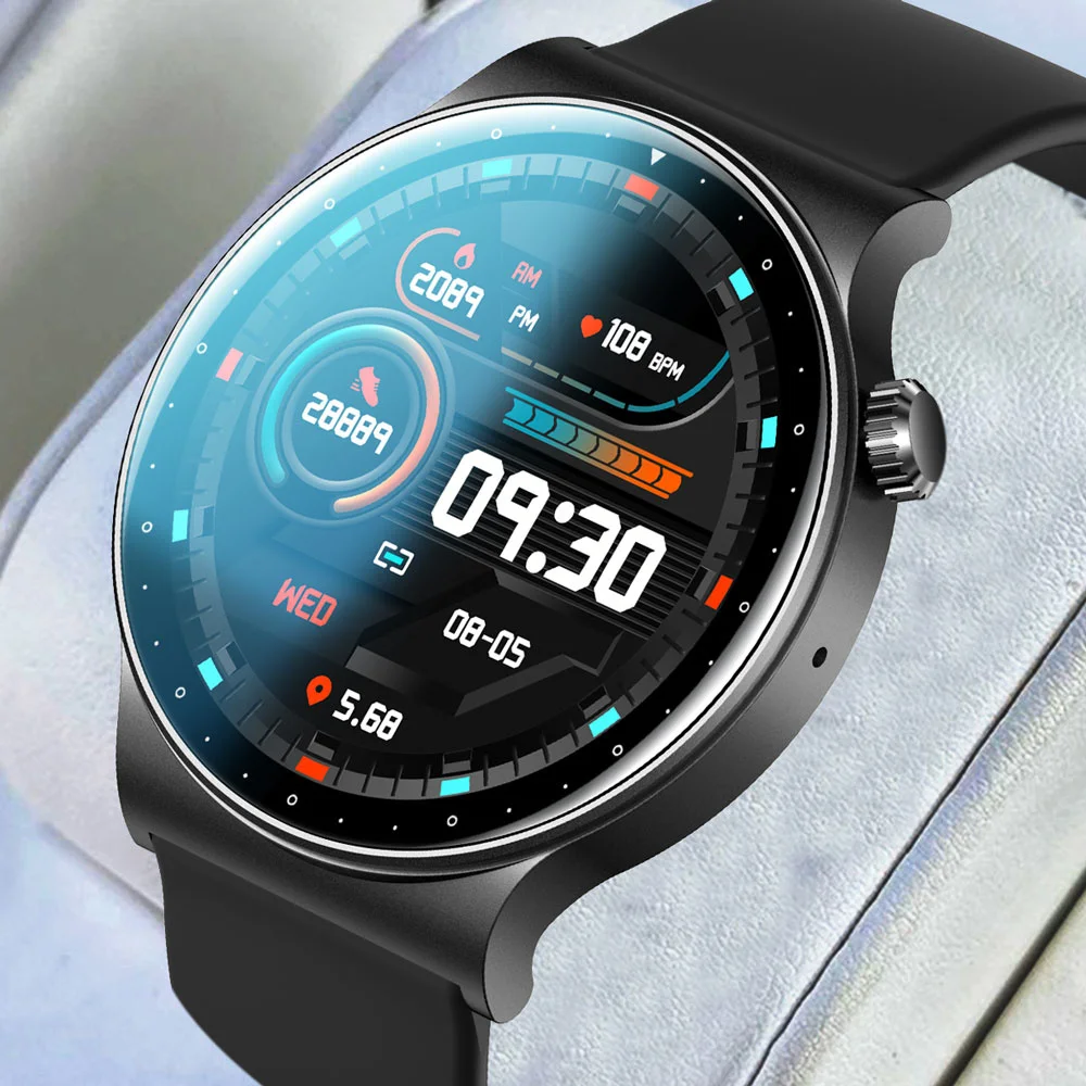 

New 2023 Round Men's Smart Watch Women Bluetooth Call Watch 110+ Dials 110+ Sport Modes Waterproof Smartwatch Women Men Berserk