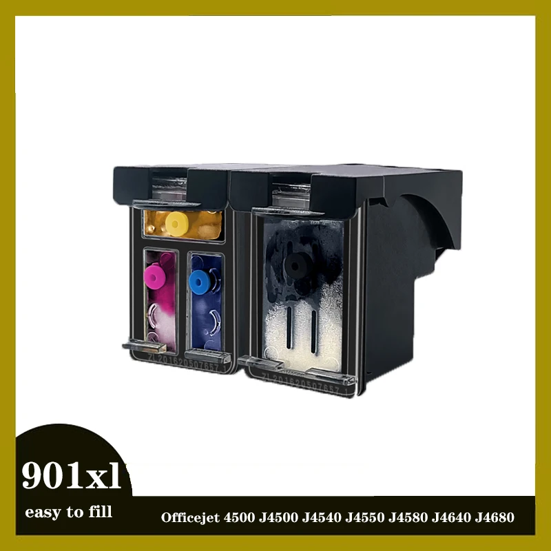 

Картридж 901XL для принтера hp 901 xl hp901, картридж для принтера Officejet 4500 J4500 J4540 J4550 J4580 J4680