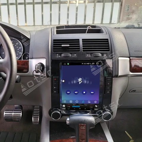 Автомобильный мультимедийный экран с вертикальным экраном Android 13 для Volkswagen TOUAREG 2003 2004 ~ 2010, автомобильный GPS-навигатор, стерео радиоприемник