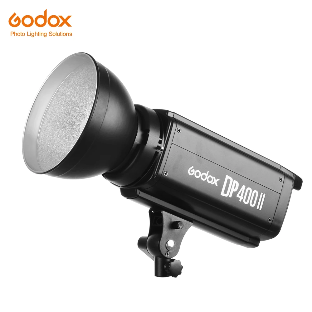 

Godox DP400II 400Ws GN65 встроенный Godox 2,4G Беспроводная система X студийная профессиональная вспышка для предложения креативной съемки