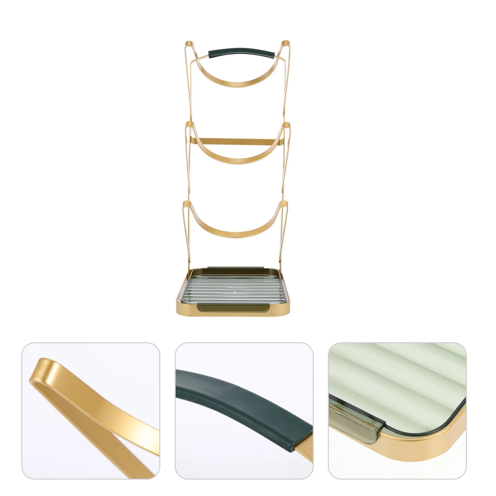 

Cutting Board Holder Kitchen Frying Pan Rack Carbon Steel Pot Lid Stand