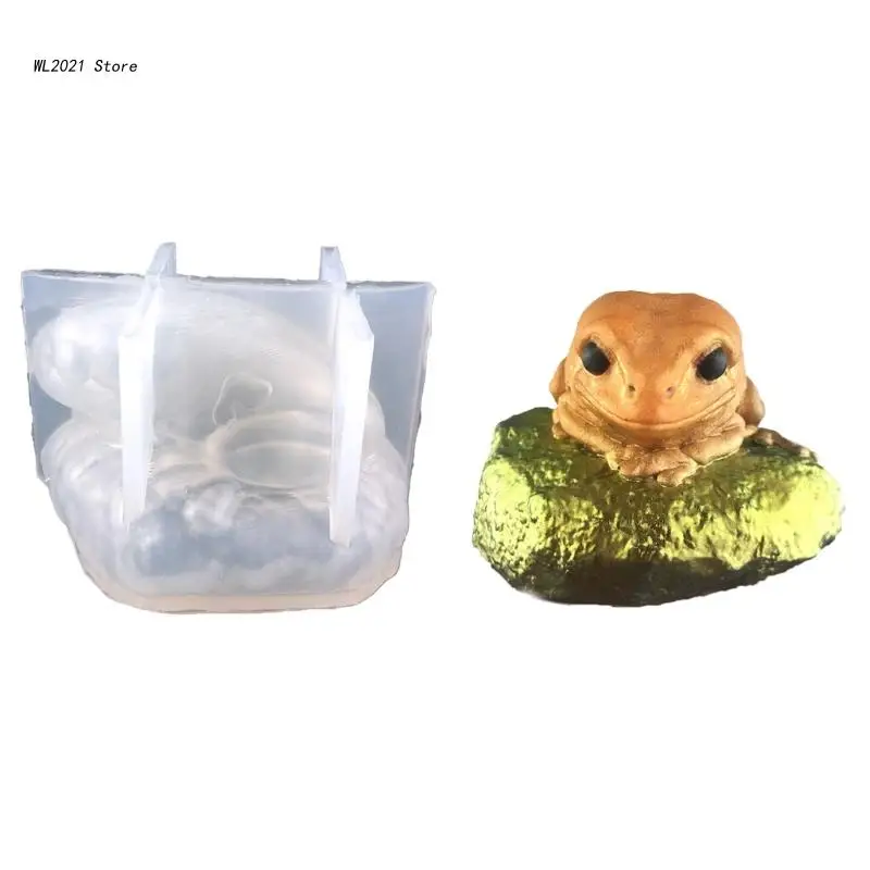 

3D Stone Decoration Candle Silicone Mold Resin Epoxy Craft Ornaments Mold