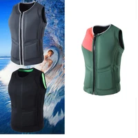 neoprene impact life jacket wake board vest competition