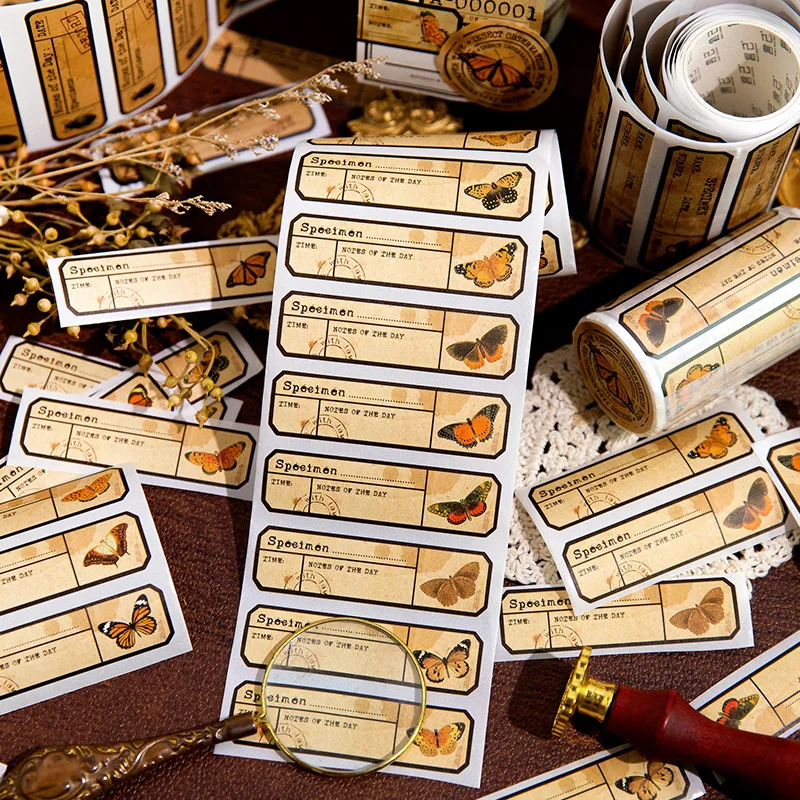 

1pcs/1lot Decorative Adhesive Tapes Insect Observation Draft Mask Tapes Scrapbooking DIY Paper Japanese Stickers 2m