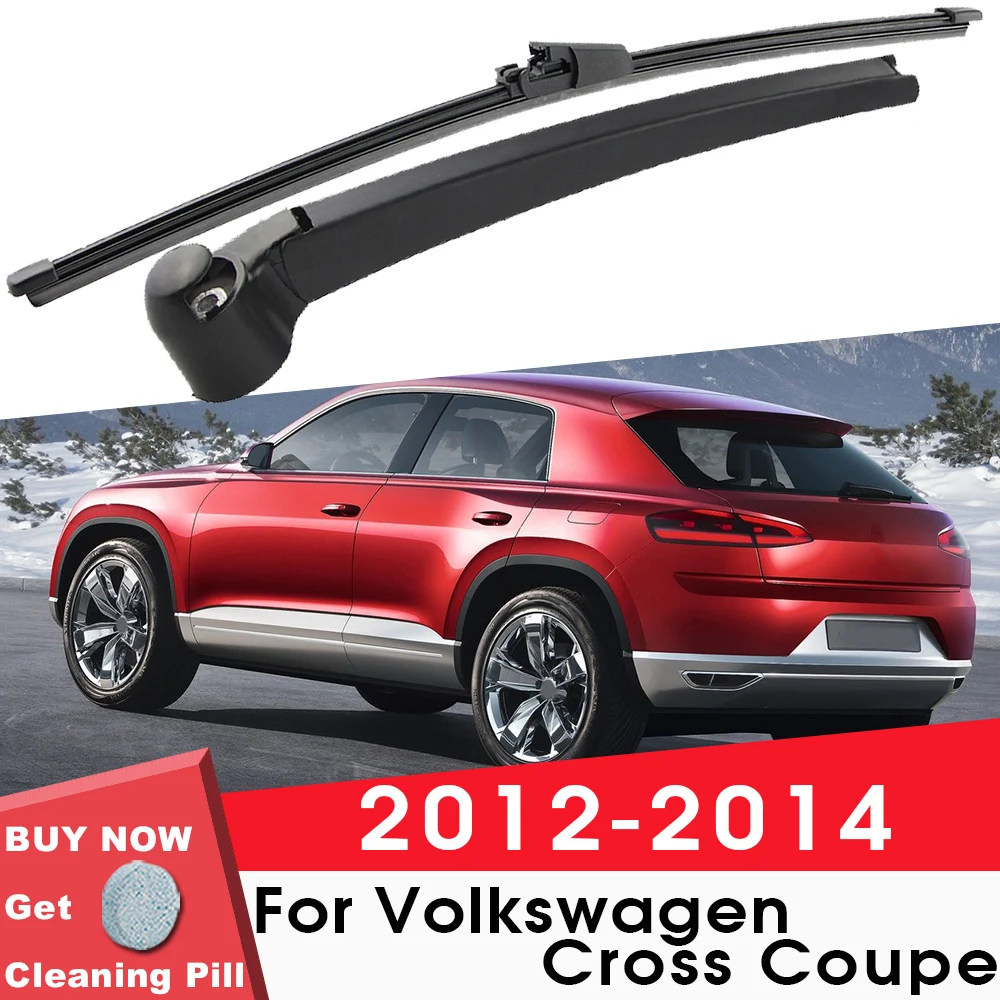 

BEMOST Car Rear Windshield WiperArm Blades Brushes For Volkswagen Cross Coupe 2012-2014 Back Windscreen Auto Styling Accessories