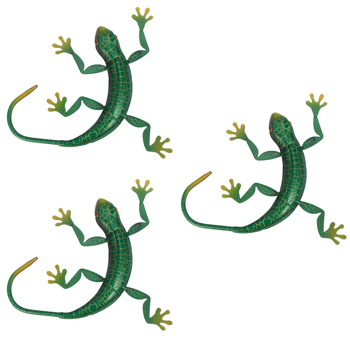 

Подвесной Декор Gecko для сада, ящерицы, металлическое украшение, статуя насекомого, наклейка, уличная статуэтка, скульптура, таблички, двор, ж...