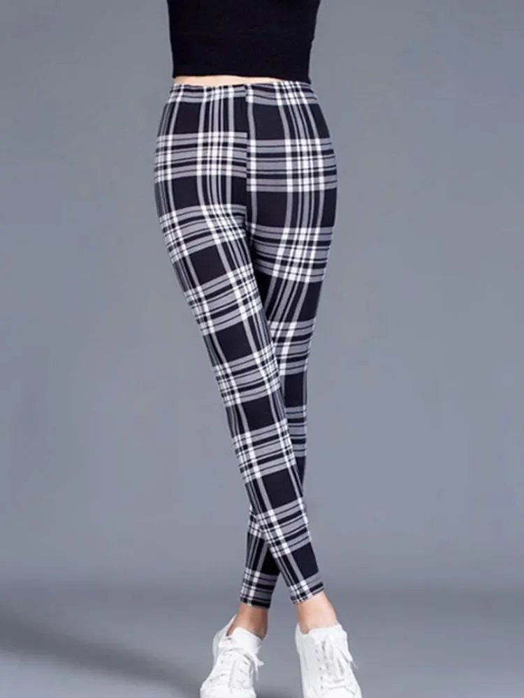

Graffiti Leggings Floral Patterned Print Leggins For Women Leggings Houndstooth Sale Elastic Design Vintage Leggins W056