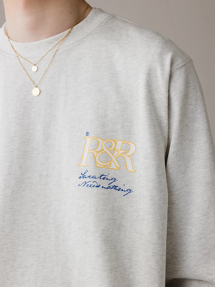 Rr23aw контрастного цвета с лозунгом из чистого хлопка принтом в стиле ретро