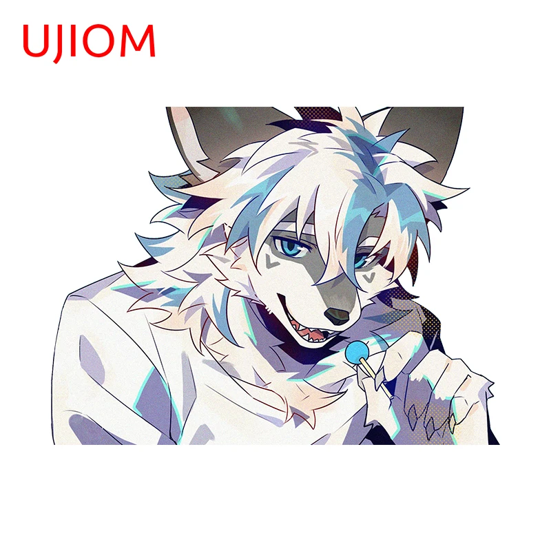 Настенные наклейки UJIOM Волк мальчик