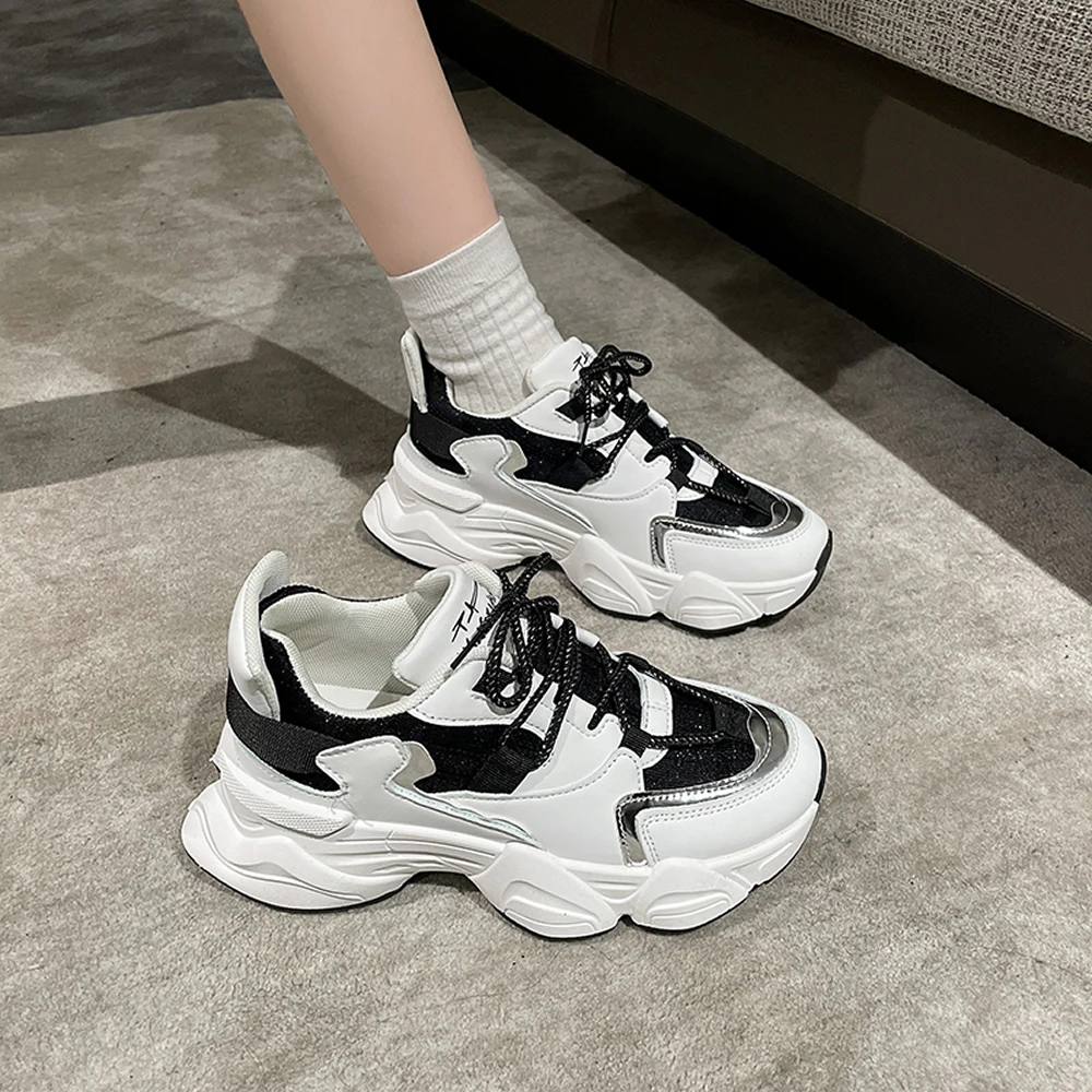 Pink new explosive women shoes children students junior high school sports shoes women high school dad shoes casual tide shoes