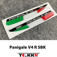 for ducati panigale v4 r sbk 2018 2019 2020 2021 2022 winglets air deflector sticker decal epoxy 3d three dimensional logo
